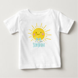 Nossa Pequena Camisinha Azul-Sol, Bebê, Camisa De 
