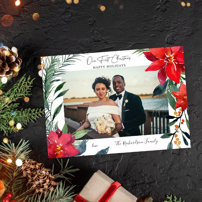 Nossa Primeira Foto De Poinsettia De Natal (Criador carregado)