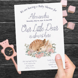 Nossa querida Bebê Floral Rosa Rosa