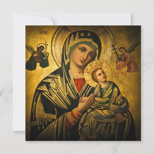 Nossa Senhora da Ajuda Perpétua (Frente)