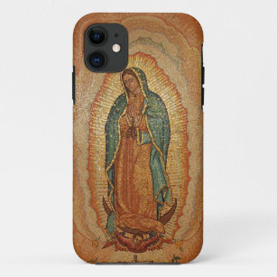 Nossa senhora de capas de iphone de Guadalupe