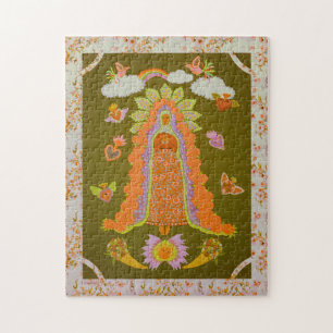 Nossa Senhora de Guadalupe 11x14 Quebra-cabeça