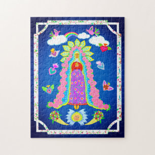 Nossa Senhora de Guadalupe 11x14 Quebra-cabeça