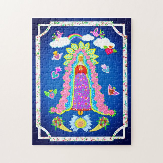 Nossa Senhora de Guadalupe 11x14 Quebra-cabeça (Vertical)