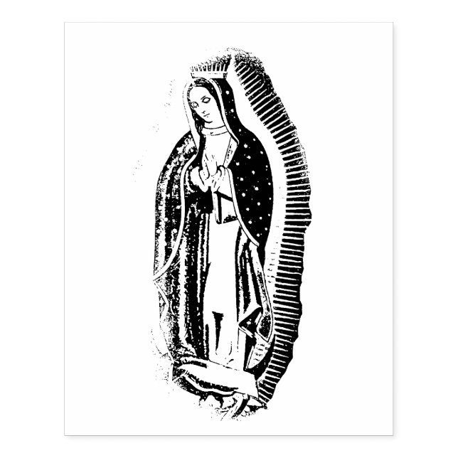 Nossa Senhora de Guadalupe Carimbo (Impressão)