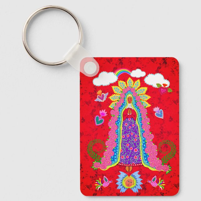 Nossa Senhora de Guadalupe Chaveiro (Frente)