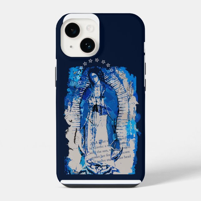 Nossa Senhora de Guadalupe Colagem  (Verso)