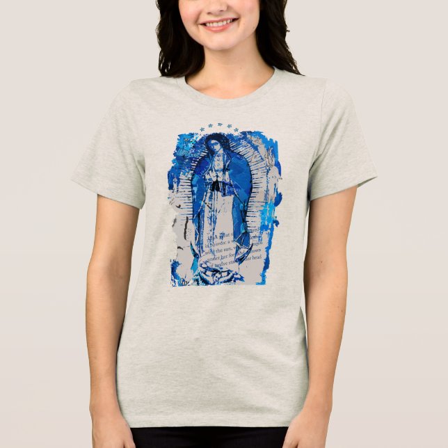Nossa Senhora de Guadalupe Collage T-Shirt (Frente)