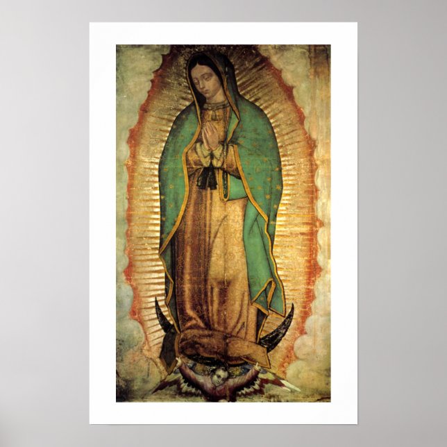 Nossa Senhora de Guadalupe Framable Poster (Frente)