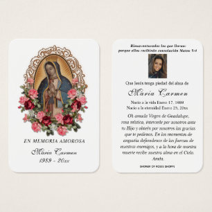 Nossa Senhora de Guadalupe Funeral Espanhola Santa