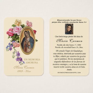 Nossa Senhora de Guadalupe Funeral Espanhola Santa