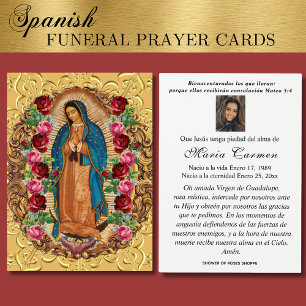 Nossa Senhora de Guadalupe Funeral Espanhola Santa