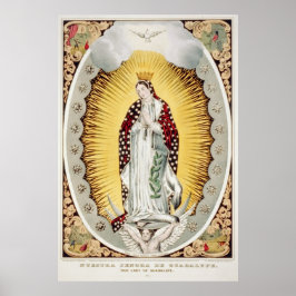 Nossa Senhora de Guadalupe, Impressão Poster