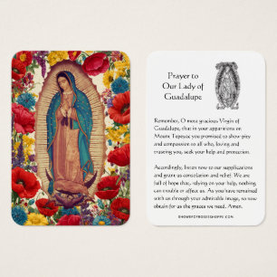Nossa Senhora de Guadalupe Oração Carta Santa