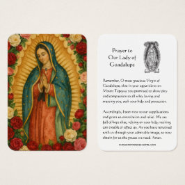 Nossa Senhora de Guadalupe Oração Carta Santa