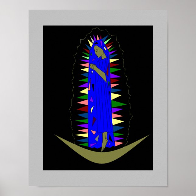 NOSSA SENHORA DE GUADALUPE POSTER (Frente)