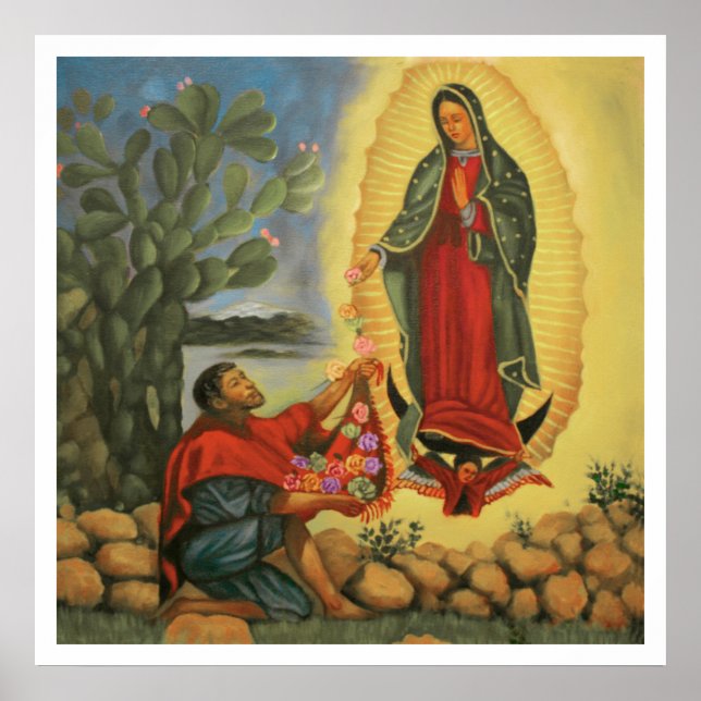 Nossa Senhora de Gudalupe poster (Frente)