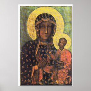 Nossa senhora de impressões de Czestochowa
