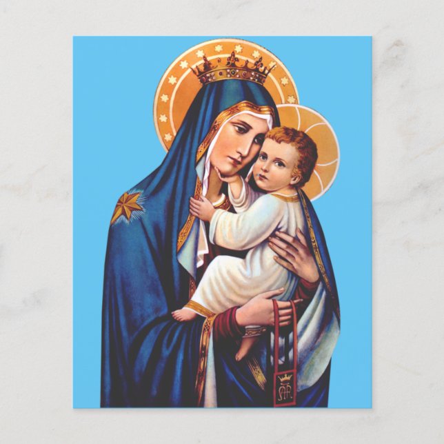 Nossa Senhora do Carmo Arte Devocional (Frente)