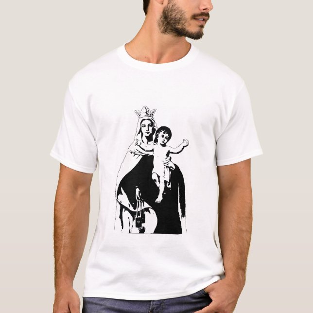 Nossa Senhora do Monte Carmel T-Shirt (Frente)