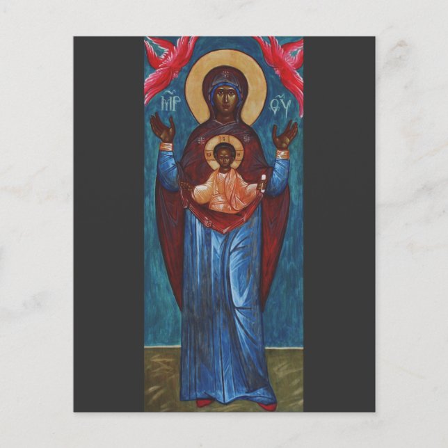 Nossa Senhora do Sinal Impressão de Arte Luz Etern (Frente)
