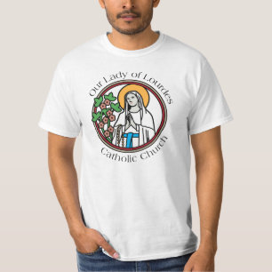 Nossa senhora do t-shirt da igreja Católica de