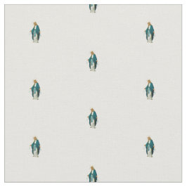 Nossa Senhora do tecido do padrão Rosário