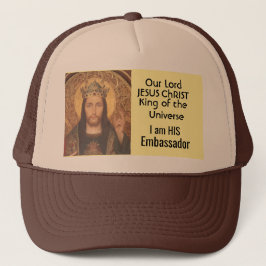 Nossa Senhora Jesus Cristo Boné de Caminhoneiro