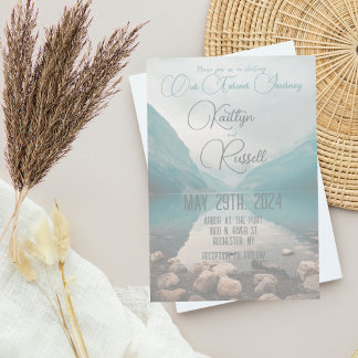 Nossa Viagem de Nunca | Convite para casamento mod