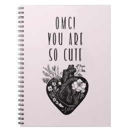 Nossa! Você é tão fofo - Caderno de Fotos Espiral
