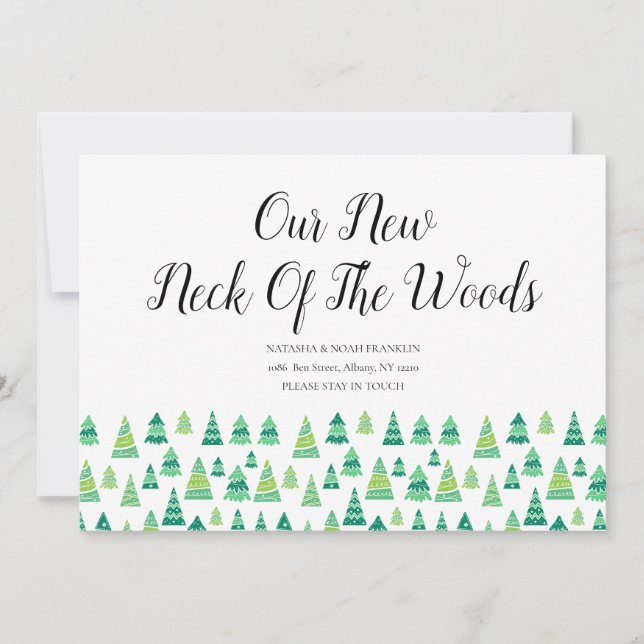 Nossas Novas Árvores do Nosso Novo Endereço (Frente)