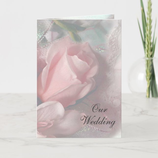 Nosso Cartão de Anúncio de Casamento (Frente)