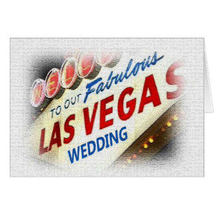 Nosso Cartão De Casamento De Las Vegas