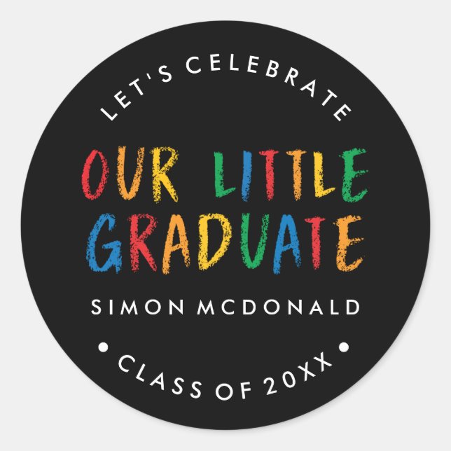 NOSSO FORMANDO | FESTA DE FORMATURA ADESIVO (Frente)