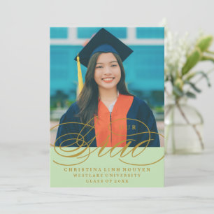 NOSSO GRAD DE ROTEIRO ELEGANT CONVITE DE GRADUAÇ