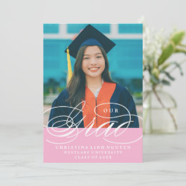 NOSSO GRAD DE ROTEIRO ELEGANTE | CONVITE DE FORMAT