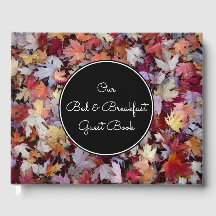 "Nosso Livro de Convidados da Cama e Café da Manhã