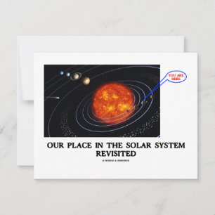 Nosso Lugar No Sistema Solar Revisitado