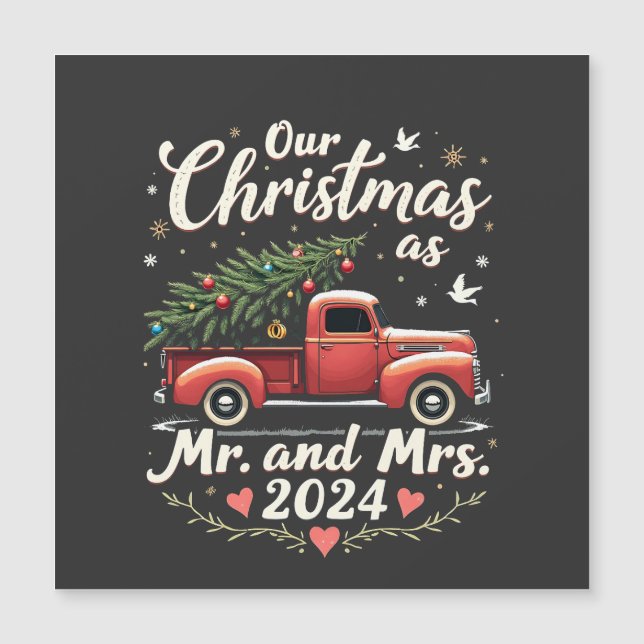 Nosso Natal como Sr e Sra 2024 Casais Combinando (Frente)