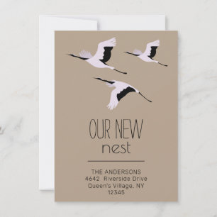 Nosso Novo Pássaro Voando Kraft Anunciando