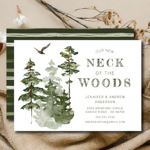 Nosso Novo Pescoço da Floresta Anúncio de mudanç