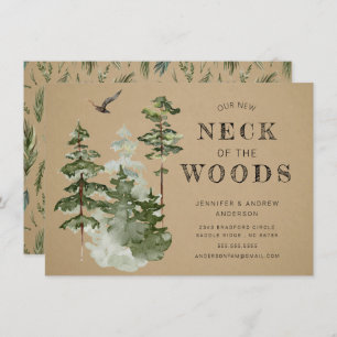 Nosso Novo Pescoço da Floresta Anúncio de mudanç