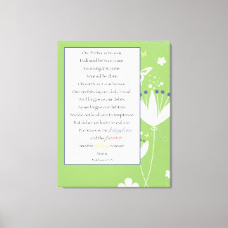 Nosso Pai no Céu, Canvas 11 x 14