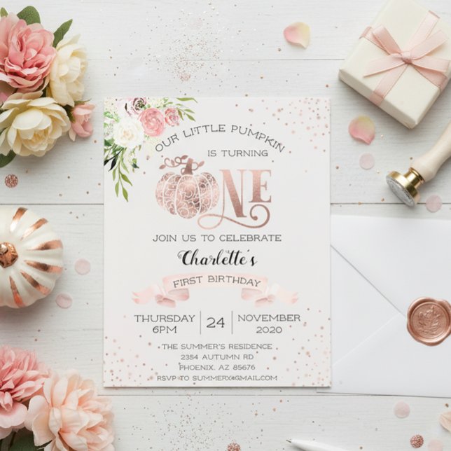 Nosso Pequeno Abobrinha Um 1º Primeiro Aniversário (Criador carregado)