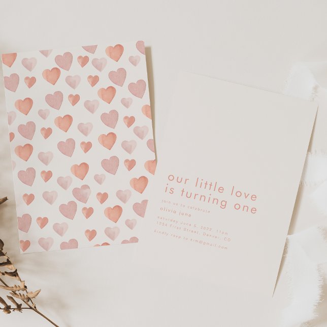 Nosso Pequeno Amor Está Transformando Um Convite D (Criador carregado)