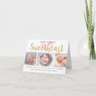 Nosso Pequeno Anúncio de Foto de Nascimento do Am