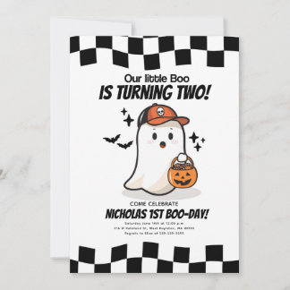 Nosso Pequeno Boo está fazendo 2 Convites de Anive