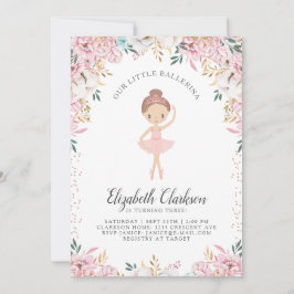 Nosso Pequeno Cartão de Aniversário Ballerina