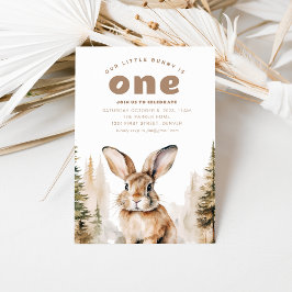 Nosso Pequeno Coelhinho É Um Convite Para primeiro