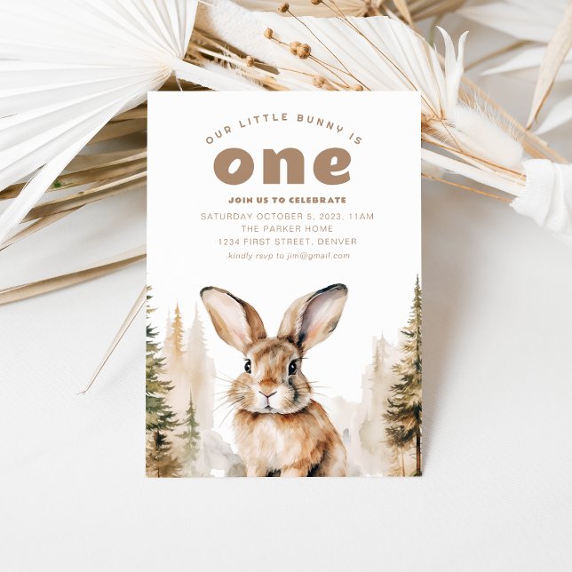 Nosso Pequeno Coelhinho É Um Convite Para primeiro (Criador carregado)